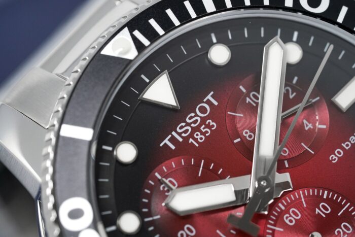 Tissot Chronograph Watch SEASTAR 1000 Red - T120.417.11.421.00 - Image 6